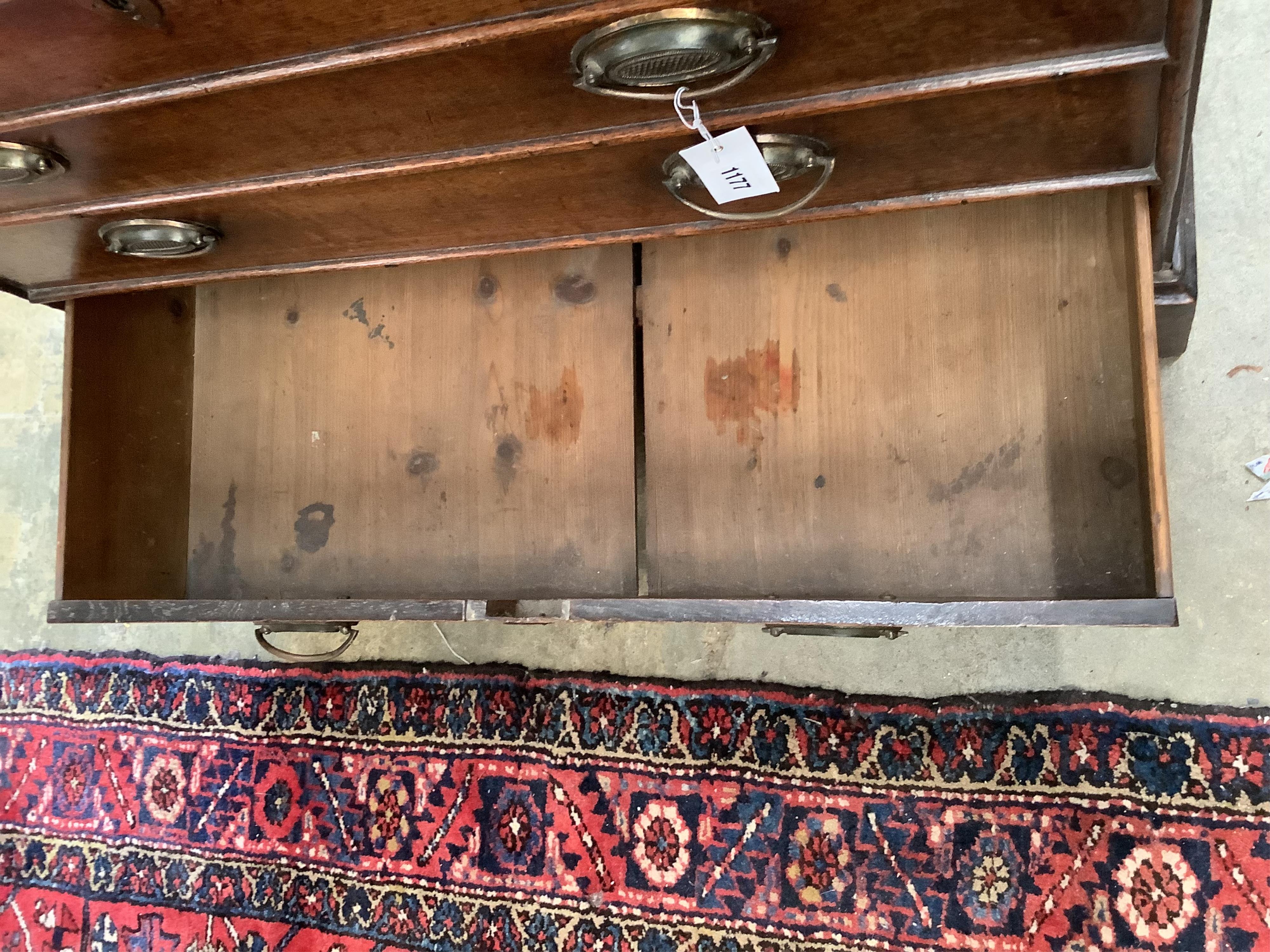 A Regency oak chest